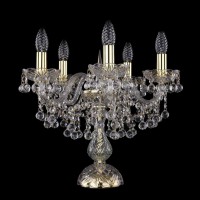 Настольная лампа Bohemia Ivele 1409L/5/141-39 G Настольная лампа Bohemia Ivele 1409L/5/141-39 G