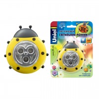 Настольная лампа Uniel DTL-354 Божья Коровка/Yellow/3LED/3AAA 07718 Настольная лампа Uniel DTL-354 Божья Коровка/Yellow/3LED/3AAA 07718