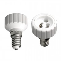 Переходник с цоколя Е14 на GU10 Uniel LH14-GU10L 06470 Переходник с цоколя Е14 на GU10 Uniel LH14-GU10L 06470