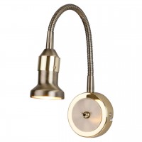 Подсветка для картин Elektrostandard Plica 1215 MR16 бронза/золото 4690389012105 Подсветка для картин Elektrostandard Plica 1215 MR16 бронза/золото 4690389012105