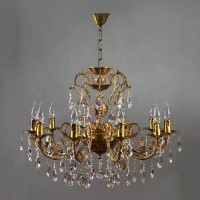 Подвесная люстра Ambiente Alicante 8888/10 AB Tear drop Подвесная люстра Ambiente Alicante 8888/10 AB Tear drop