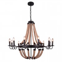 Подвесная люстра Arte Lamp Marsiglia A8956LM-12BK Подвесная люстра Arte Lamp Marsiglia A8956LM-12BK