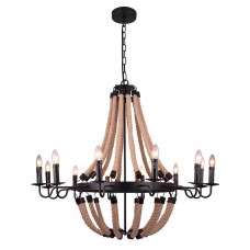 Подвесная люстра Arte Lamp Marsiglia A8956LM-12BK