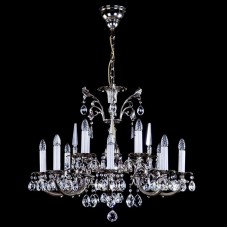 Подвесная люстра Artglass Arabela Nickel Antique CE