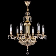 Подвесная люстра Artglass Fountain White Gold CE