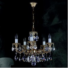 Подвесная люстра Artglass Jarmila V. White Gold CE