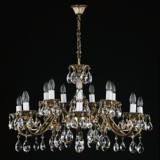 Подвесная люстра Artglass VIktorie Brass Antique CE