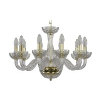 Подвесная люстра Bohemia Ivele 1310/10/195 G Cl/Clear/M-1F Подвесная люстра Bohemia Ivele 1310/10/195 G Cl/Clear/M-1F