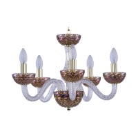 Подвесная люстра Bohemia Ivele 1310/5/165 G Cl/777/M-1F Подвесная люстра Bohemia Ivele 1310/5/165 G Cl/777/M-1F