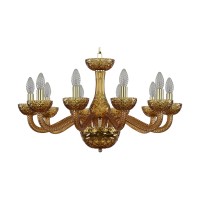 Подвесная люстра Bohemia Ivele 1311/10/240 G Am/Amber/M-1F