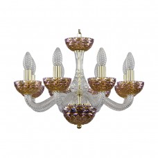 Подвесная люстра Bohemia Ivele 1311/8/165 G Cl/777/M-1F