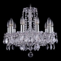 Подвесная люстра Bohemia Ivele 1402/10/141 Ni Leafs Подвесная люстра Bohemia Ivele 1402/10/141 Ni Leafs