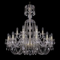 Подвесная люстра Bohemia Ivele 1402/12+6/300/XL-90 G Подвесная люстра Bohemia Ivele 1402/12+6/300/XL-90 G