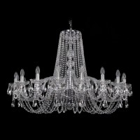 Подвесная люстра Bohemia Ivele 1402/18/400 Ni Подвесная люстра Bohemia Ivele 1402/18/400 Ni
