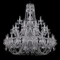Подвесная люстра Bohemia Ivele 1402/20+10+5/400/3d Ni