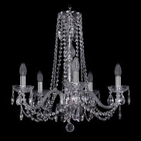 Подвесная люстра Bohemia Ivele 1402/5/195/h-58 Ni Подвесная люстра Bohemia Ivele 1402/5/195/h-58 Ni