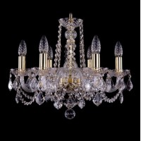 Подвесная люстра Bohemia Ivele 1402/6/160 G Leafs Подвесная люстра Bohemia Ivele 1402/6/160 G Leafs