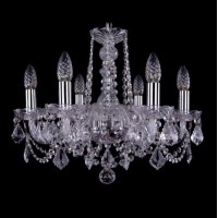 Подвесная люстра Bohemia Ivele 1402/6/160 Ni Leafs Подвесная люстра Bohemia Ivele 1402/6/160 Ni Leafs