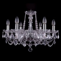 Подвесная люстра Bohemia Ivele 1402/6/195 Ni Leafs Подвесная люстра Bohemia Ivele 1402/6/195 Ni Leafs