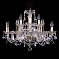 Подвесная люстра Bohemia Ivele 1402/6+3/195 G Leafs Подвесная люстра Bohemia Ivele 1402/6+3/195 G Leafs