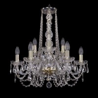 Подвесная люстра Bohemia Ivele 1402/6+3/195/h-58 G Подвесная люстра Bohemia Ivele 1402/6+3/195/h-58 G