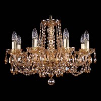 Подвесная люстра Bohemia Ivele 1402/8/195 G M721 Подвесная люстра Bohemia Ivele 1402/8/195 G M721