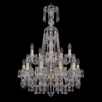 Подвесная люстра Bohemia Ivele 1403/10+5/195/XL-84/2d G Подвесная люстра Bohemia Ivele 1403/10+5/195/XL-84/2d G
