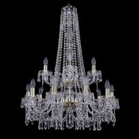 Подвесная люстра Bohemia Ivele 1403/10+5/240/h-92/2d G Подвесная люстра Bohemia Ivele 1403/10+5/240/h-92/2d G