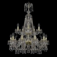 Подвесная люстра Bohemia Ivele 1403/10+5/240/XL-92/2d G Подвесная люстра Bohemia Ivele 1403/10+5/240/XL-92/2d G