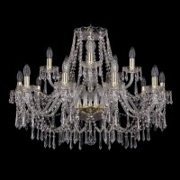 Подвесная люстра Bohemia Ivele 1403/10+5/300 G Подвесная люстра Bohemia Ivele 1403/10+5/300 G