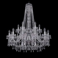 Подвесная люстра Bohemia Ivele 1403/12+6/300/h-100/2d Ni Подвесная люстра Bohemia Ivele 1403/12+6/300/h-100/2d Ni