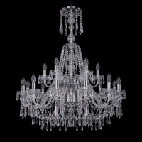 Подвесная люстра Bohemia Ivele 1403/12+6/300/XL-100/2d Ni Подвесная люстра Bohemia Ivele 1403/12+6/300/XL-100/2d Ni