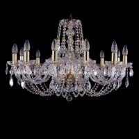 Подвесная люстра Bohemia Ivele 1406/12/300 G Leafs Подвесная люстра Bohemia Ivele 1406/12/300 G Leafs