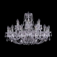 Подвесная люстра Bohemia Ivele 1406/12+6/300 Ni Подвесная люстра Bohemia Ivele 1406/12+6/300 Ni