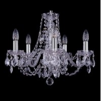 Подвесная люстра Bohemia Ivele 1406/5/160 Ni Leafs Подвесная люстра Bohemia Ivele 1406/5/160 Ni Leafs