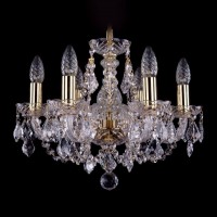 Подвесная люстра Bohemia Ivele 1406/6/141 G Leafs Подвесная люстра Bohemia Ivele 1406/6/141 G Leafs