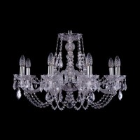 Подвесная люстра Bohemia Ivele 1406/8/240 Ni Leafs Подвесная люстра Bohemia Ivele 1406/8/240 Ni Leafs