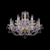 Подвесная люстра Bohemia Ivele 1406/8+4/195 G Balls Подвесная люстра Bohemia Ivele 1406/8+4/195 G Balls