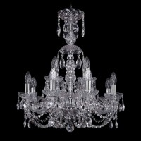 Подвесная люстра Bohemia Ivele 1406/8+4/195/XL-64 Ni Подвесная люстра Bohemia Ivele 1406/8+4/195/XL-64 Ni