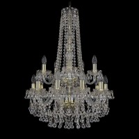 Подвесная люстра Bohemia Ivele 1409/10+5/195/h-83/2d G Подвесная люстра Bohemia Ivele 1409/10+5/195/h-83/2d G
