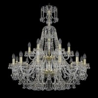 Подвесная люстра Bohemia Ivele 1409/12+6/300/XL-94/2d G