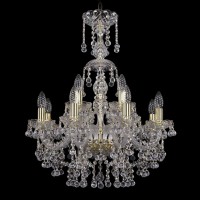 Подвесная люстра Bohemia Ivele 1409/8+4/195/XL-68 G Подвесная люстра Bohemia Ivele 1409/8+4/195/XL-68 G