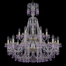 Подвесная люстра Bohemia Ivele 1410/12+6/300/XL-95/2d G V7010