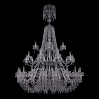 Подвесная люстра Bohemia Ivele 1410/20+10+5/530/XL-200/3d Ni V0300 Подвесная люстра Bohemia Ivele 1410/20+10+5/530/XL-200/3d Ni V0300