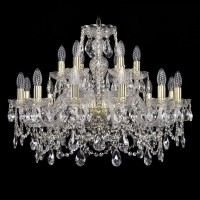 Подвесная люстра Bohemia Ivele 1411/12+6/240 G Подвесная люстра Bohemia Ivele 1411/12+6/240 G