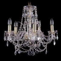 Подвесная люстра Bohemia Ivele 1411/5/160 G Leafs Подвесная люстра Bohemia Ivele 1411/5/160 G Leafs