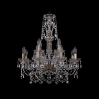Подвесная люстра Bohemia Ivele 1411/8+4/195/XL-65 Pa Подвесная люстра Bohemia Ivele 1411/8+4/195/XL-65 Pa