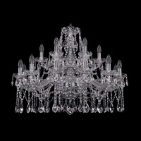 Подвесная люстра Bohemia Ivele 1413/12+6/300/2d Ni Подвесная люстра Bohemia Ivele 1413/12+6/300/2d Ni