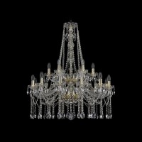 Подвесная люстра Bohemia Ivele 1413/12+6/300/h-96/2d G Подвесная люстра Bohemia Ivele 1413/12+6/300/h-96/2d G