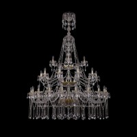 Подвесная люстра Bohemia Ivele 1413/20+10+5/530/XL-201/3d G Подвесная люстра Bohemia Ivele 1413/20+10+5/530/XL-201/3d G